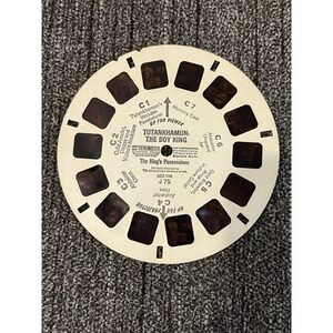 Tutankhamun The Boy King: The Kings Possessions View Master Reel‎